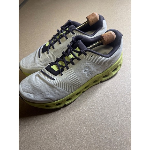 On Running Cloudflyer 4 Mens 13 Grey Lime Green Road Running Shoes 55.97901 main image 8